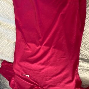 Pink Nike workout shirt
